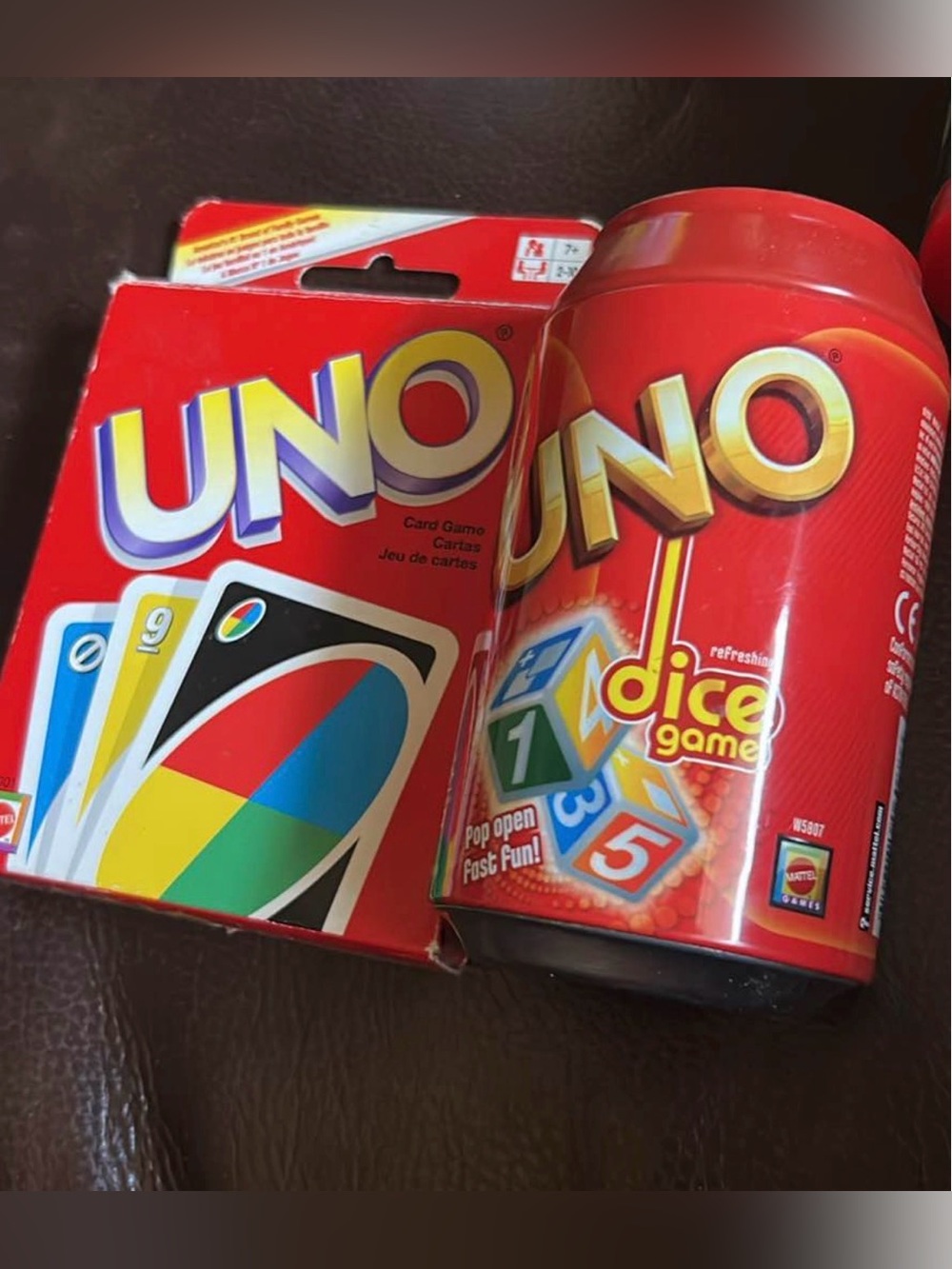 Uno and Uno Dice Games